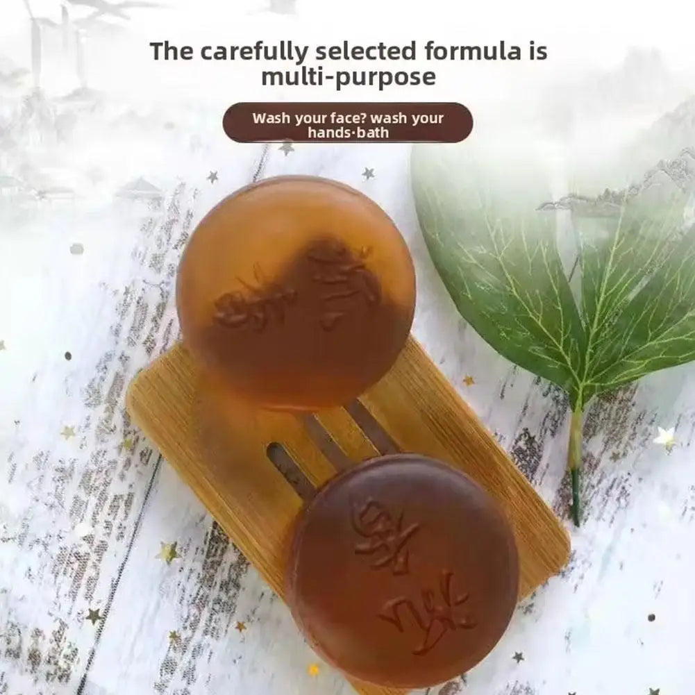 Agarwood Essential Oil Soap Natural Sandalwood Moisturizing Cleansing Qme
