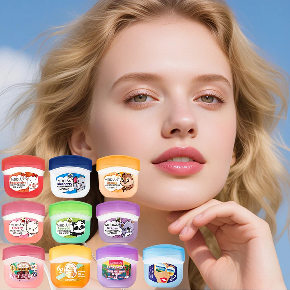 4 Fruity Lipstick Moisturizing Water Locking Durable Formula Lip Care Qme