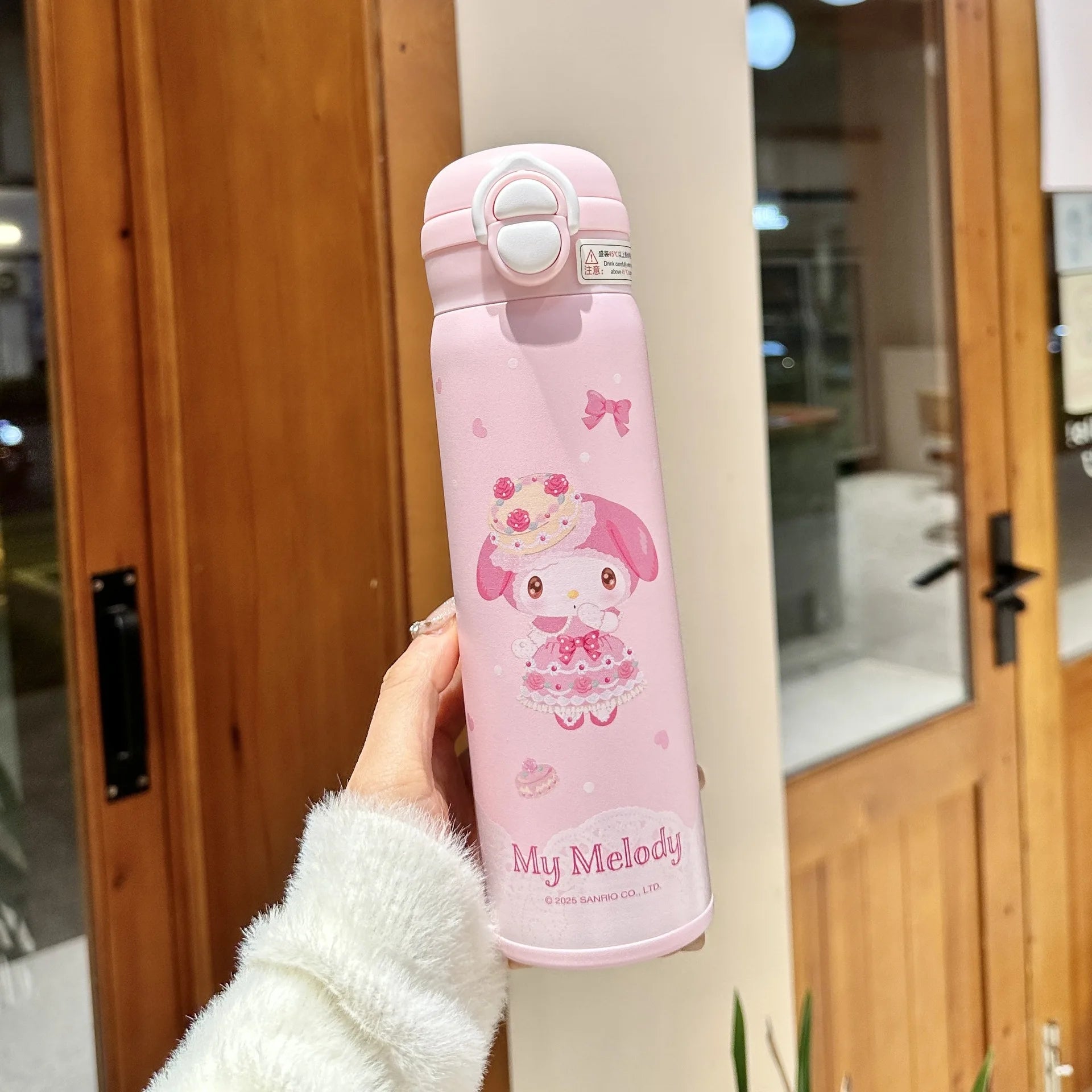 Clownee Cartoon Insulated Water Bottle Designed for Students 316 Stainless Steel Double-Walled Water Bottle Qme 4