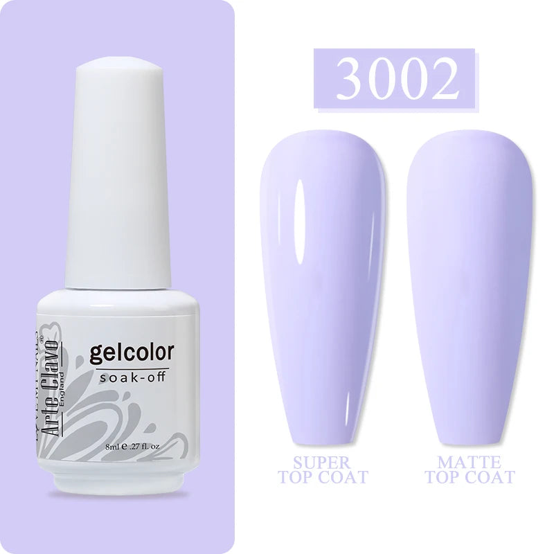 Arte Clavo Art Nails Varnish Base Coat Gel Nail Polish UV LED Lamp