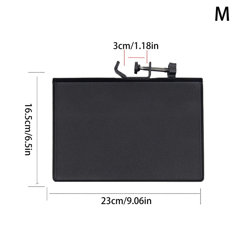 Eyelash Extension Lighting Lamp Stand Tray Adjustable Clamp Grafting Qme Metal Medium Tray M
