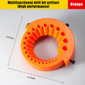 2 Multipurpose Drill Bit Sharpener Power Grinding Attachment Qme Orange