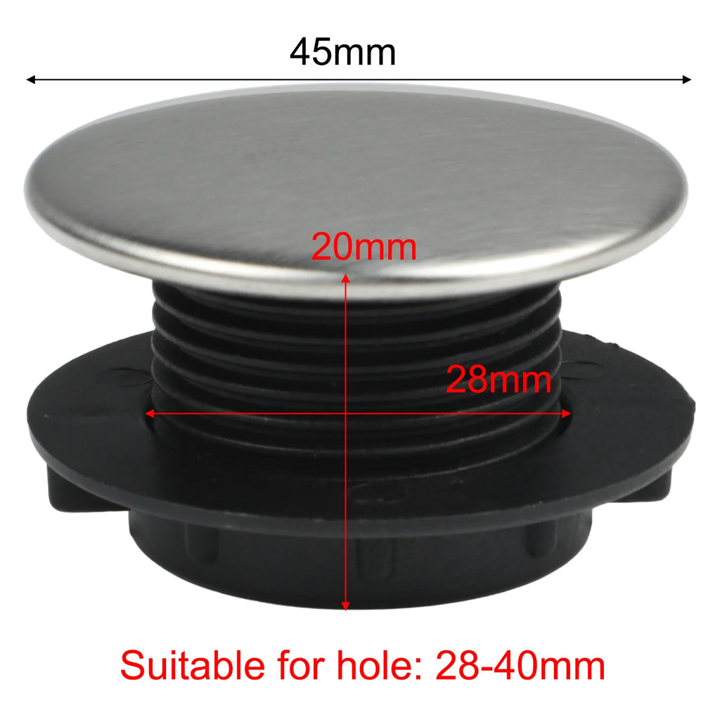 Kitchen Sink Cover Sink Tap Covers Tap Hole Stopper Blanking Faucet Hole Cover Decorative Cover Household Hardware Parts Qme