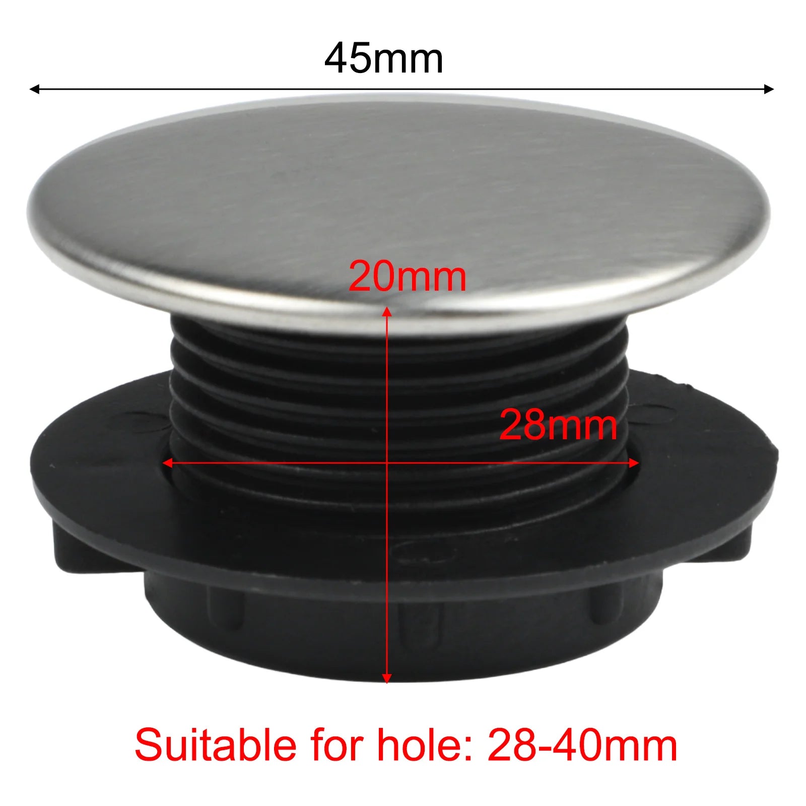 Kitchen Sink Cover Sink Tap Covers Tap Hole Stopper Blanking Faucet Hole Cover Decorative Cover Household Hardware Parts Qme