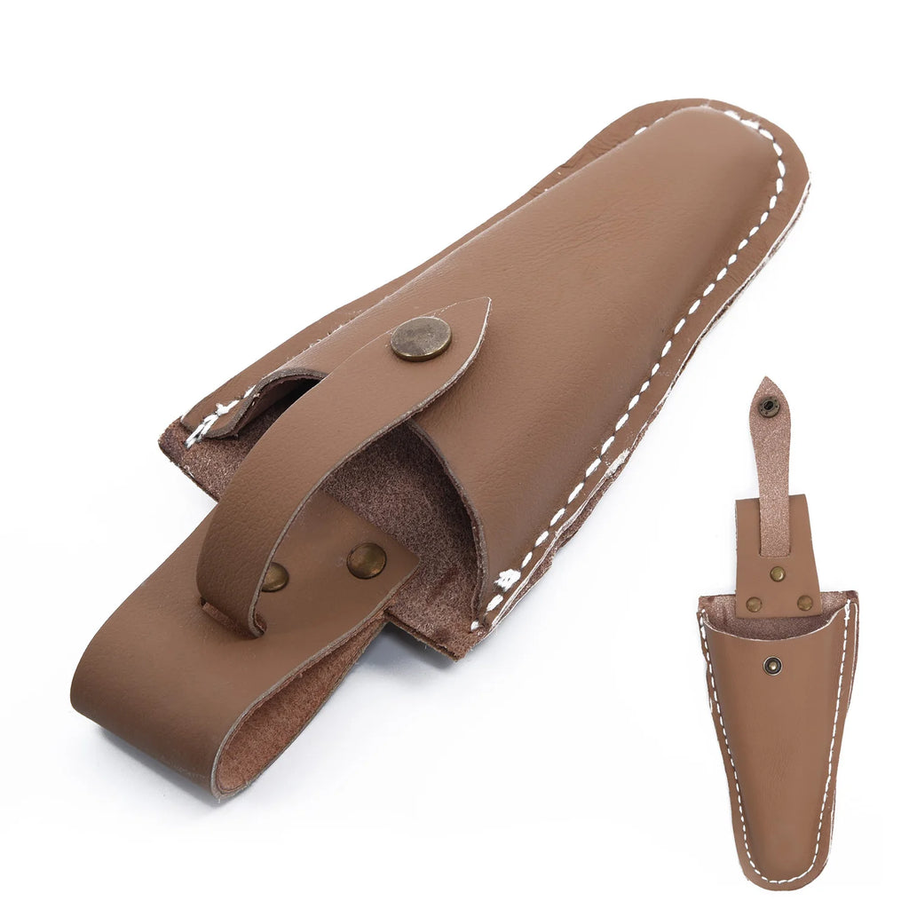 Practical Home Supplies With Buckle Electrician Holder Scissor Bag Storage Portable Leather Sheath Tool Pruning Gardening Pouch Qme