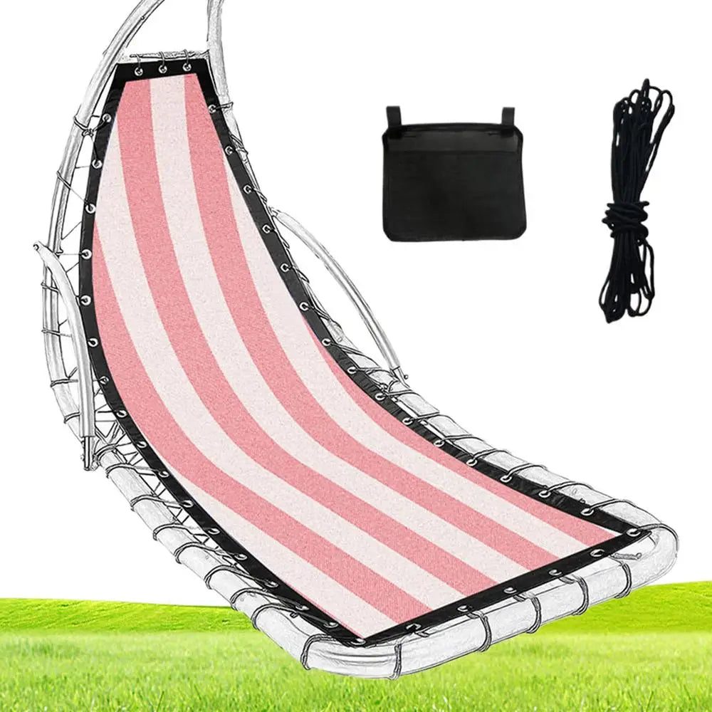 Swinging Chair Seat Cloth Thick Wear-Resistant Chaise Lounger Replacement Fabric For Outdoor Yard Camping Picnic Backyard Lawn Qme Navy Blue China Mainland