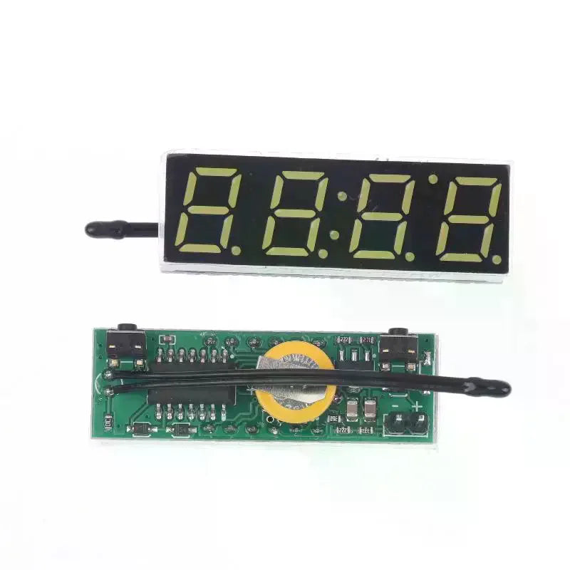 Digital Clock Temperature Voltage Module DIY Time/Voltmeter Car Clock Modification RX8025T Chip Qme
