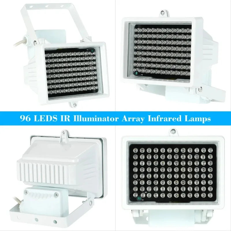 1PCS Solar Outdoor Flood Light Garden Waterproof White Light Night Vision Surveillance LED Project Lamp Qme