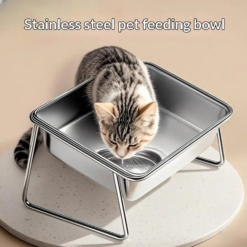 Neck Guard Healthy Feeding Shatterproof Cats Puppies Large Capacity Qme