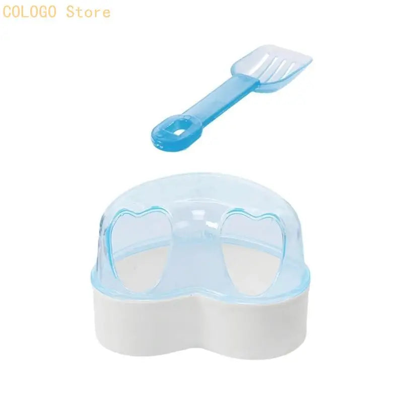 Hamster Bathroom Bathtubs Box Sand Bath Container Bathing Bowl Qme