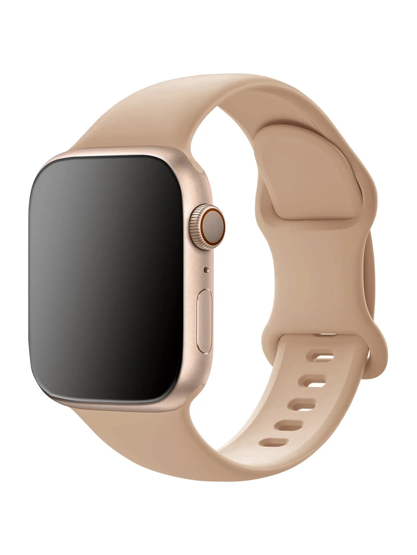 Silicone Band For Apple Watch strap 44mm 45mm 40mm 41mm Iwatch series Apple Watch band series 38 39 40 41 Qme Tea brown 38 40 41S10 42MM