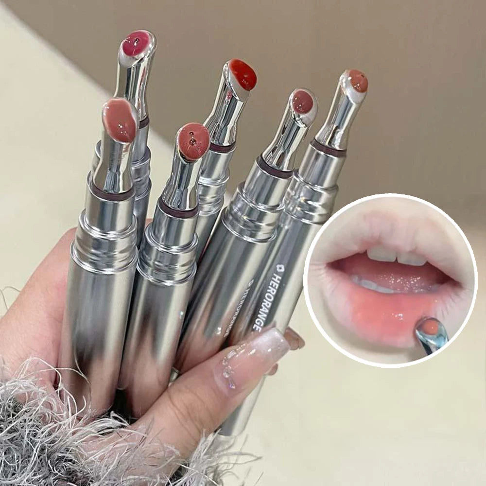 HERORANGE Mirror-like Lip Gloss Long-lasting Moisturizing Suitable Qme