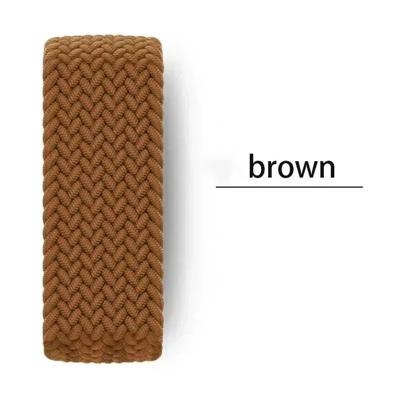 Braided Solo Strap Apple Watch Band Nylon Correa Bracelet Iwatch