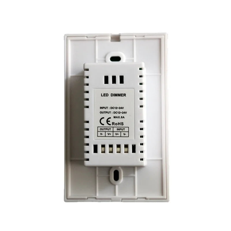 TM06U Level Touch Dimming Switch, Suitable for DC 12V/24V LED Brightness Controller for Strip and Panel Lighting Qme