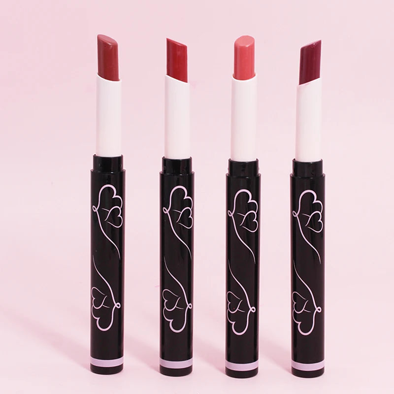 Solid Lip Gloss Long Lasting Non Stick Cup Long-lasting Lipstick Qme