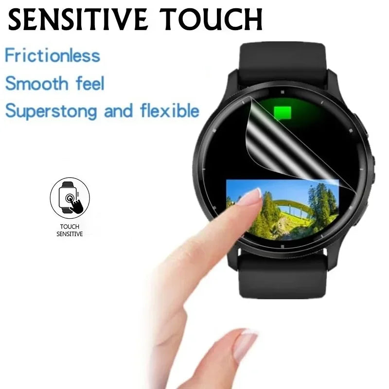 Hydrogel Film For Garmin Venu 3 3s 2 2s Protective Film Soft TPU Anti-scratch Screen Protector For Garmin Venu2 Venu3 Not Glass Qme
