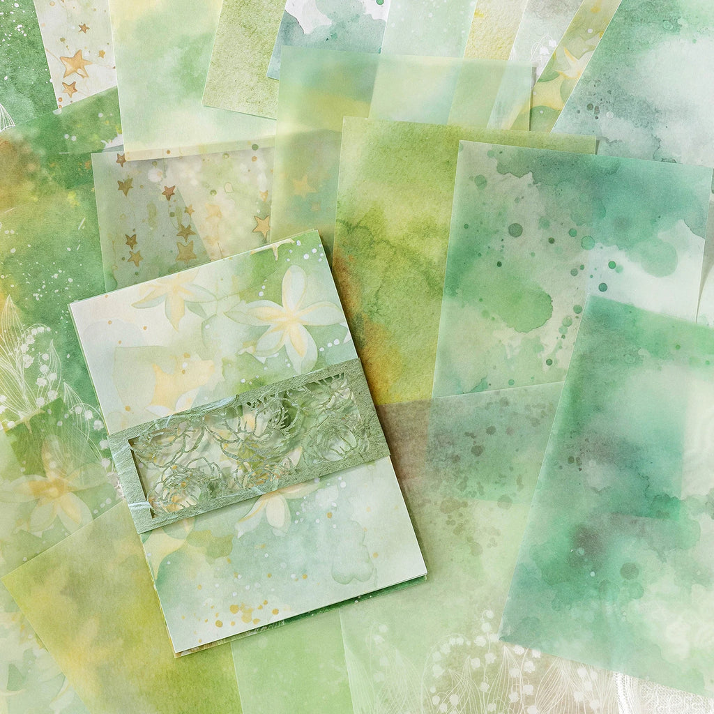 20Sheets，Colour Background Paper，DIY Scrapbooking Materials Paper， Hand Account Collage Decor，Junk Journal，Aesthetics Stationery Qme