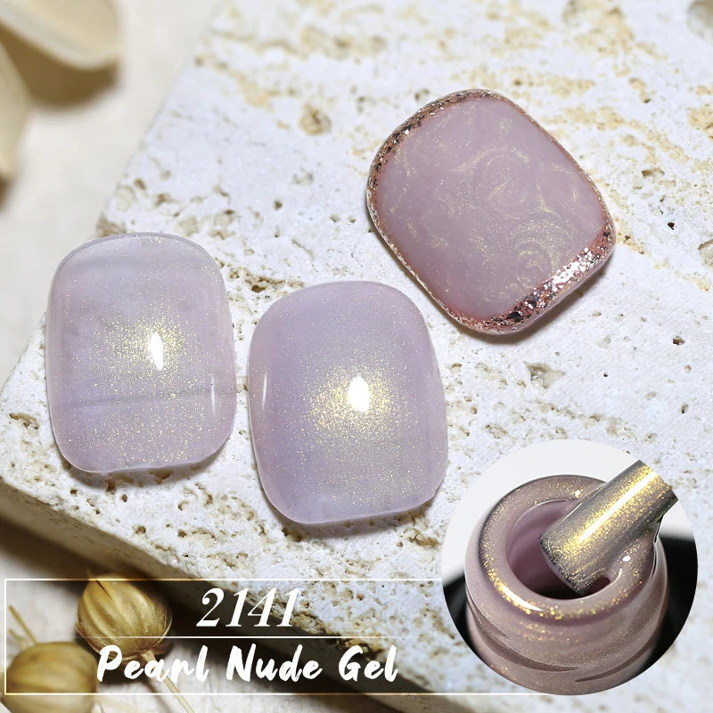 Arte Clavo Nails Gel Pearl Effect UV LED Nail Polish Sparking Varnish