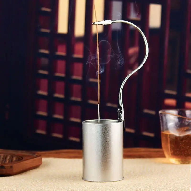 Portable Vertical Incense Bracket Anti-tilt Double Ends Alligator Qme