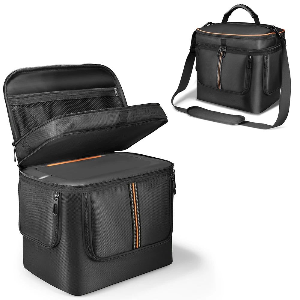 Carrying Case for Jackery Explorer 1000 V2 Travel Carrying Bag Protective Case Waterproof Anti-drop with Shoulder Strap & Handle Qme