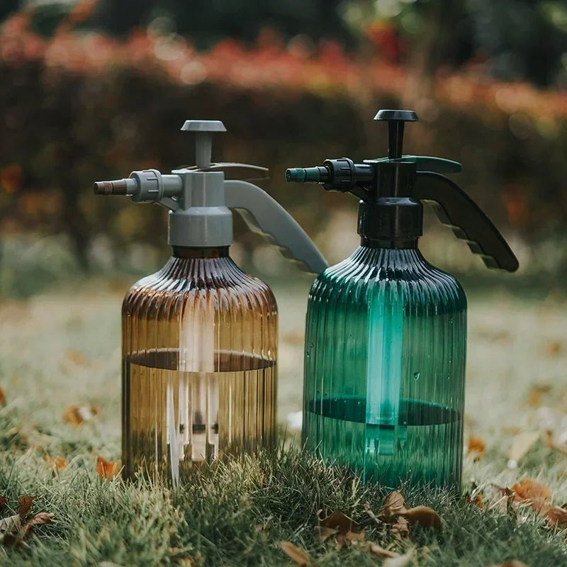 Portable Pressure Garden Spray Bottle Kettle Plant Flowers Watering Qme