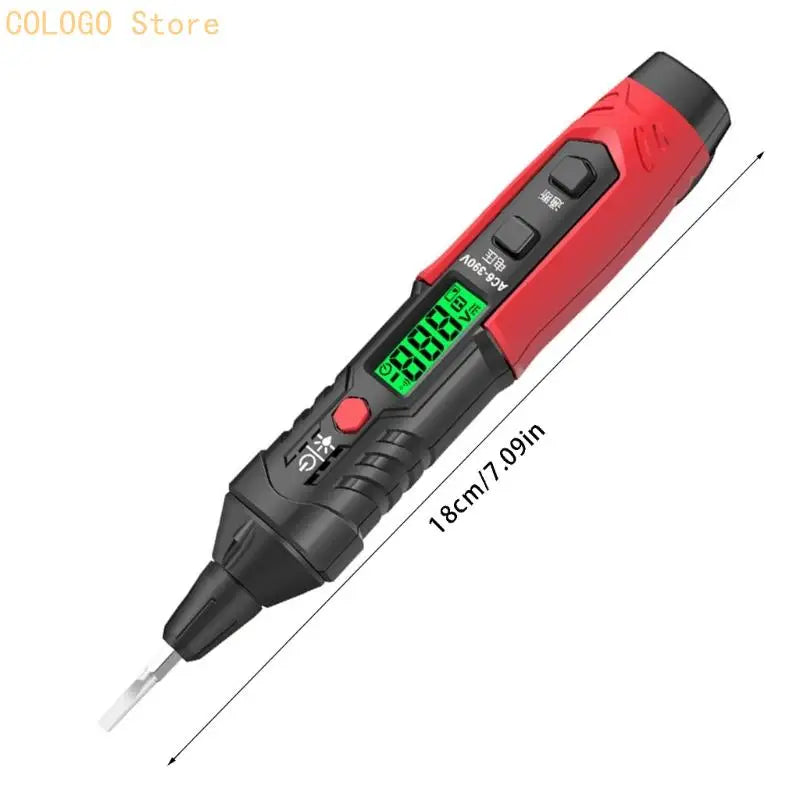 Testerer Pen AC6V-390V Detectors Meter Voltmeter Buzzers Alarm Qme