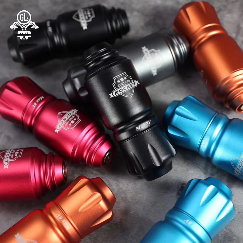 ROCKET Short Tattoo Pen MINI Rotary Machine For Needle Cartridge Supply RTM01 Qme