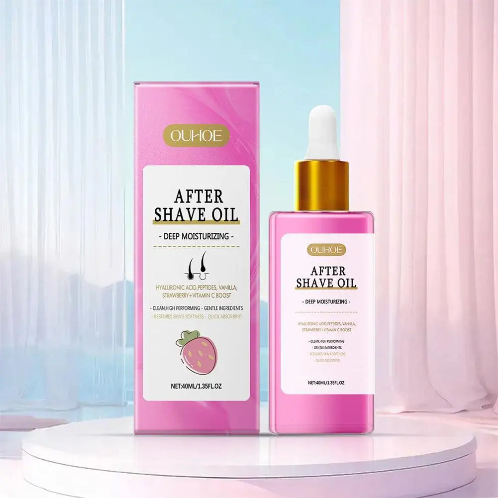 women Serve Shave Oil Strawberry Vanilla After Shave Oil Truly Skin Care After Shave Oil For Smooth Skin Moisturizes Soft﻿ Qme