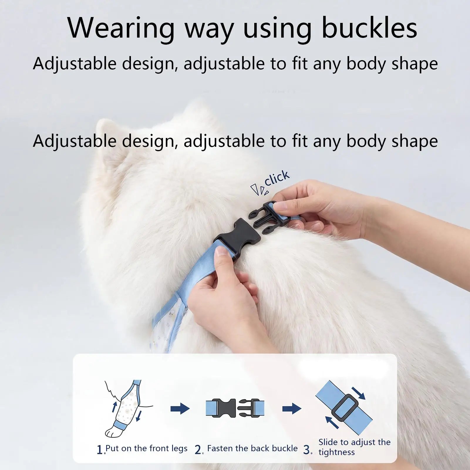 Dog Leg Wraps Anti-licking Adjustable Strap Knee Protector Sleeves Qme
