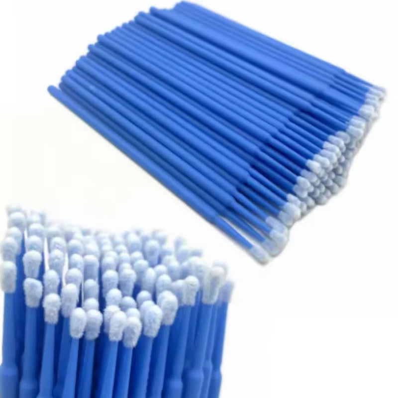 100pcs Microbrushes for Eyelash Extension Makeup Brush Swab Disposable Individual Applicators Mascara Eyelashes Brushes Qme