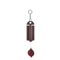 Wind Bell Retro Style Serenity Bell Wind Chimes Deep Resonance Metal Deep Tone Cylinder for Patio Yard Porch Garden Decor Qme Size S