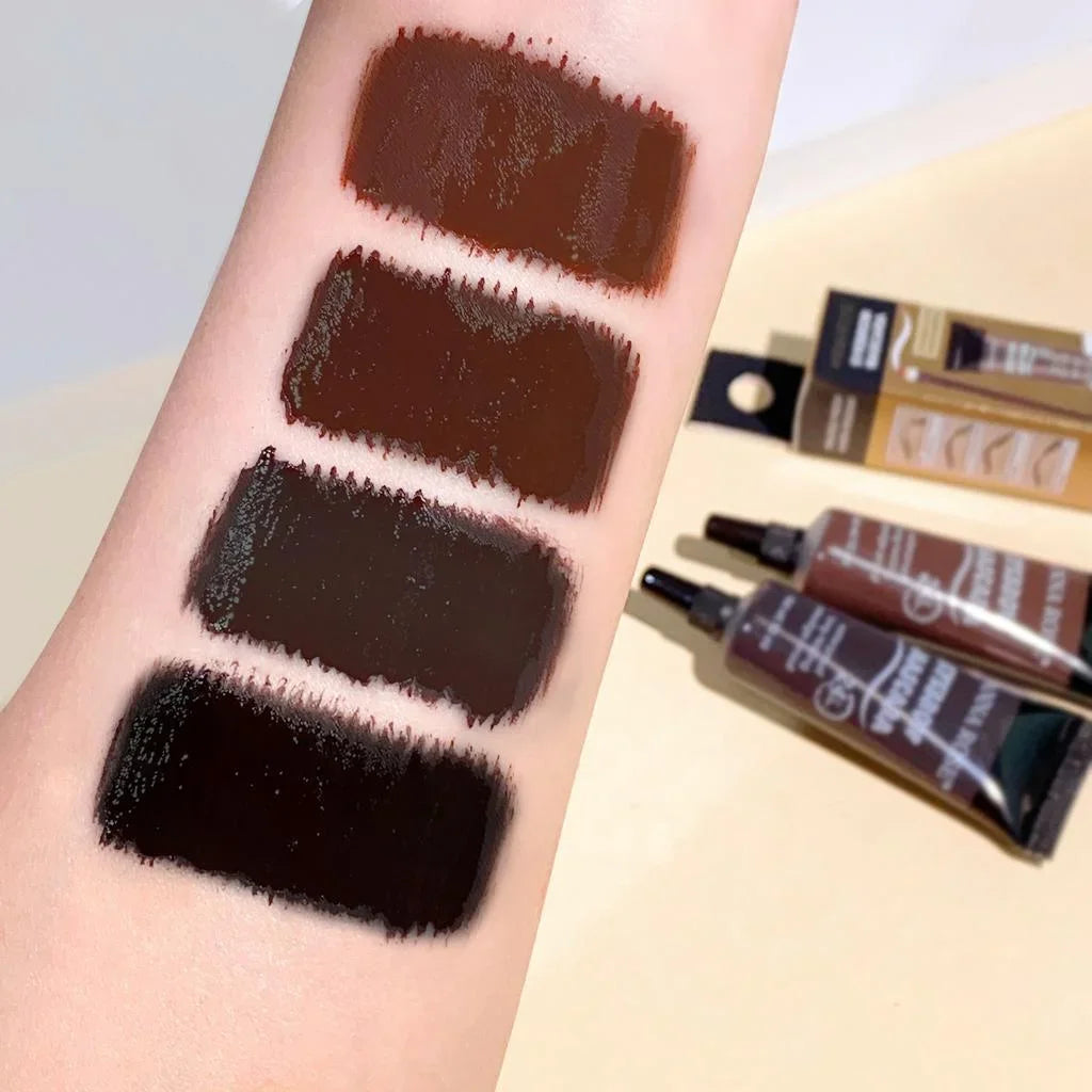 Waterproof Eyebrow Dye Cream Natural 3D Brow Tint Long-lasting Qme