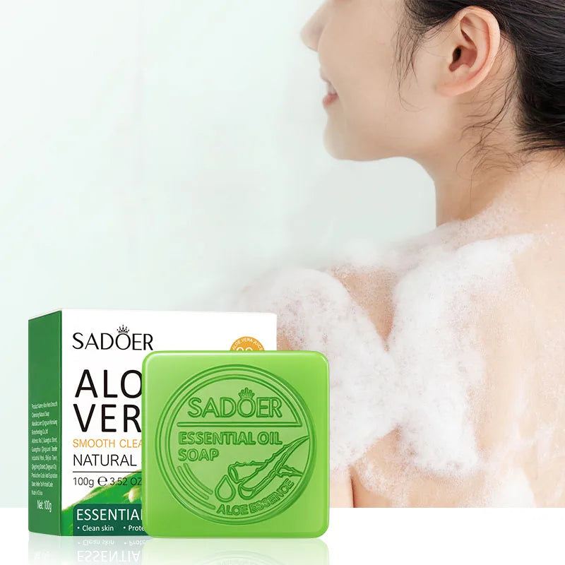 Aloe Hand Soap Deep Cleaning Rich Foam Fresh Fragrance Suitable Both Qme