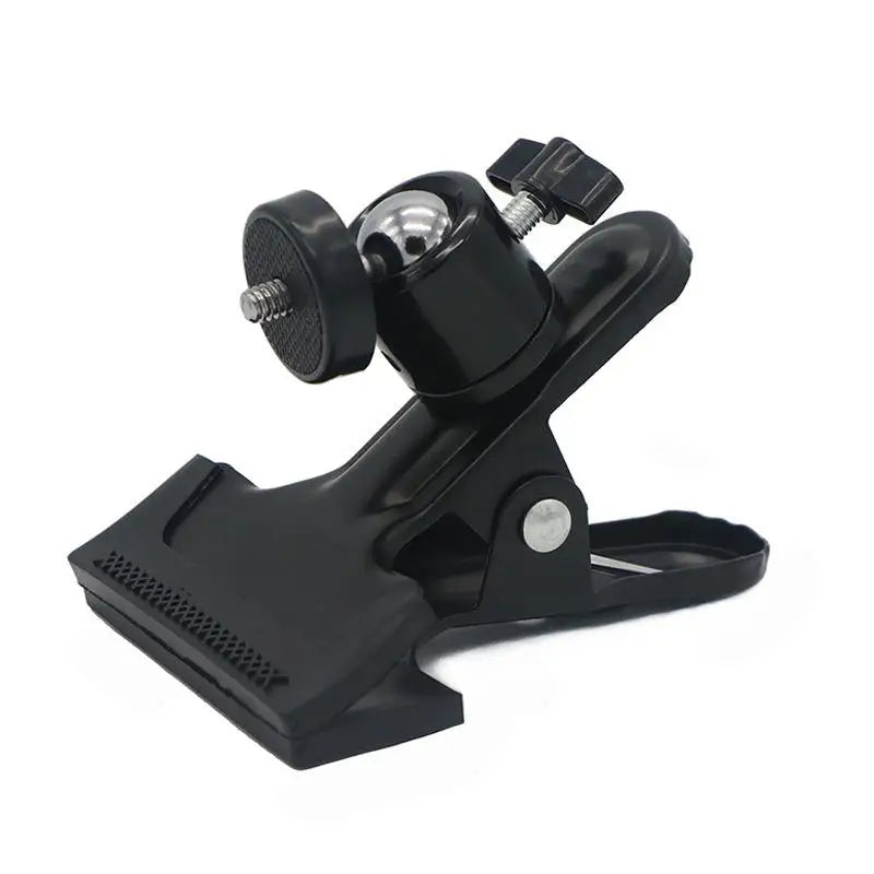 Half Metal Camera Clip Clamp Flash Holder Mount SLR Tripod Strong Qme
