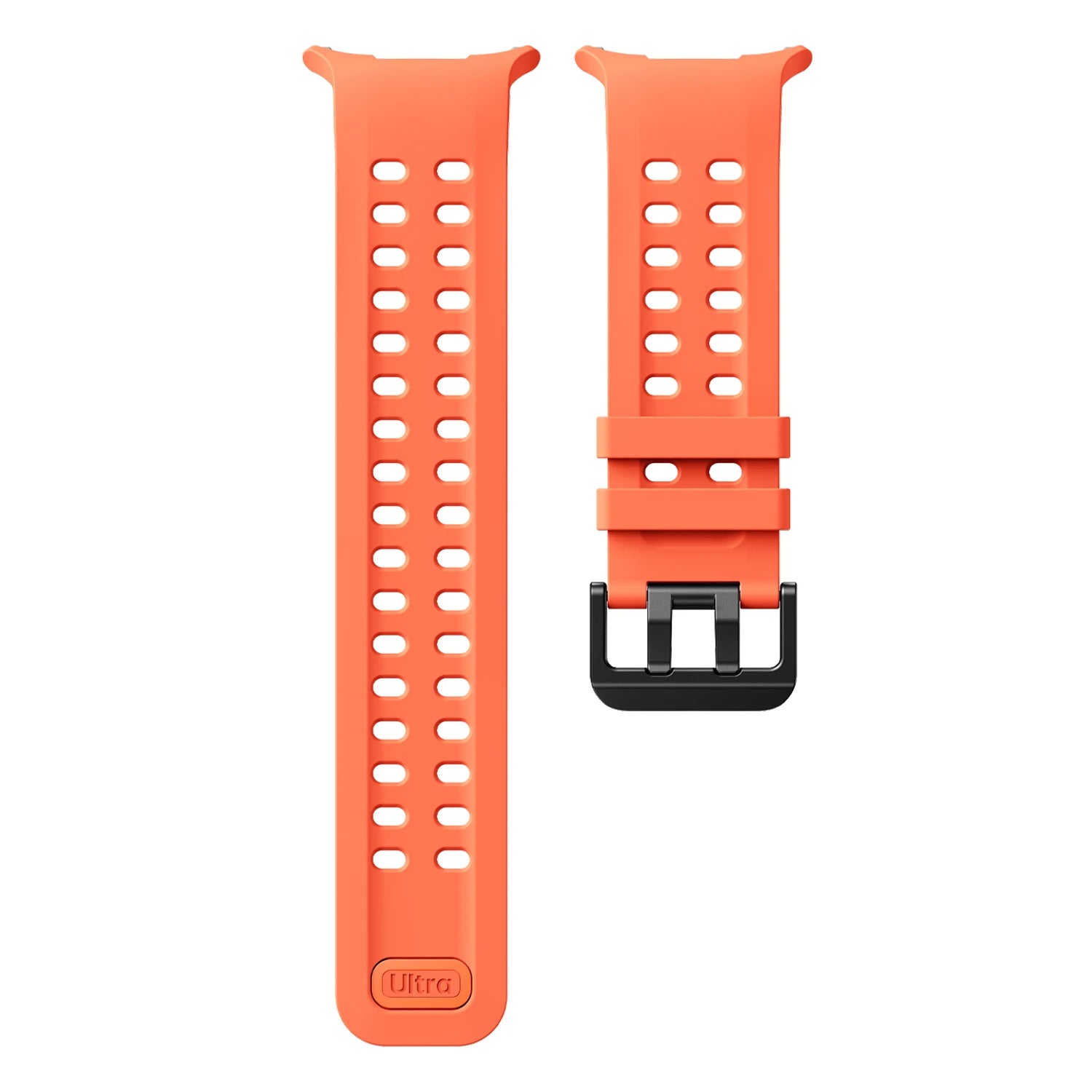 Strap for Samsung Galaxy Watch Ultra 47mm Sports Silicone Bracelet for Samsung Galaxy Watch 9 Ultra2 47mm Band Correa Qme Orange-B Galaxy Ultra(2024)