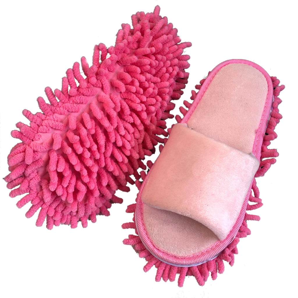 Floor Clean Socks Floor Slippers Lazy Open Toed Mop Slipper Home Use Soft Pure Color Cleaning Slipper Floor Slippers Mop Slipper Qme as picture
