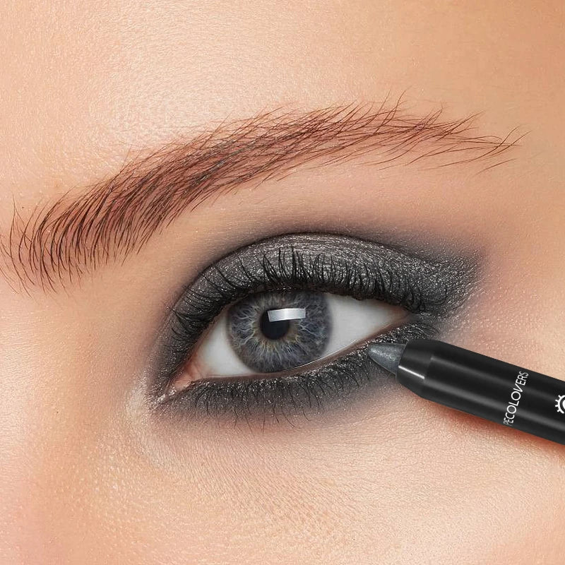 Dual-ended Design Shimmer Eyeshadow Stick Multiple Used Colors Qme 03