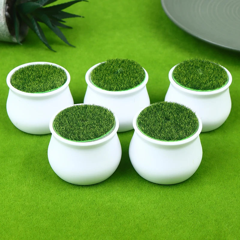 Thickened Balcony Fake Flowers Flower Pot Bonsai Ornament Arrangement Qme