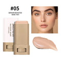 Stick Foundation Boosted Skin Tint Foundation Stick Smooth Plumper Hight Coverage Travel Bronze Foundation Stick Makeup Qme A5