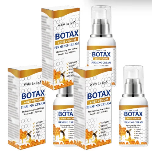 Botax Firming Cream with Bee Venom & Retinol - 2 Minute Lift & Moisturizing, Collagen Enriched for Elastic & Glowing Skin. Qme GOLD 50g