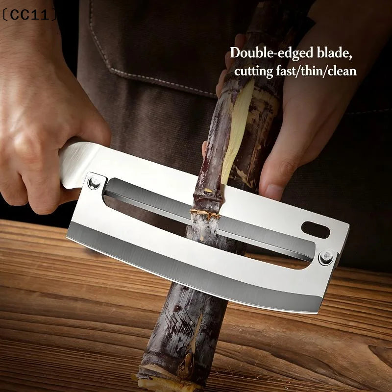 Stainless Steel Peeler Kitchen Fruit Vegetable Non-slip Handle Qme