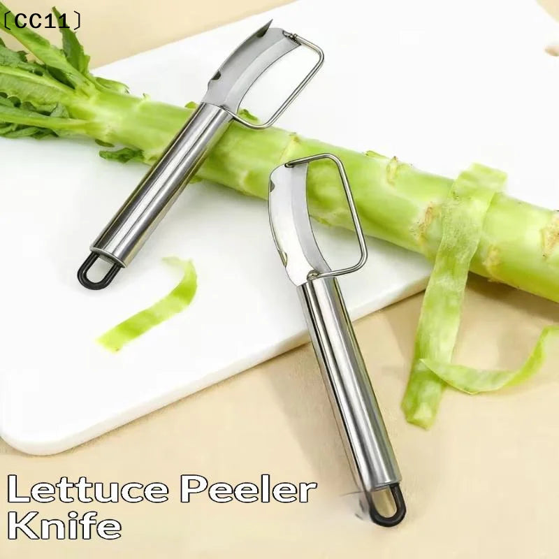 Stainless Steel Cutter Peeler Quick Safe Fruit Peeling Pit Removal Qme