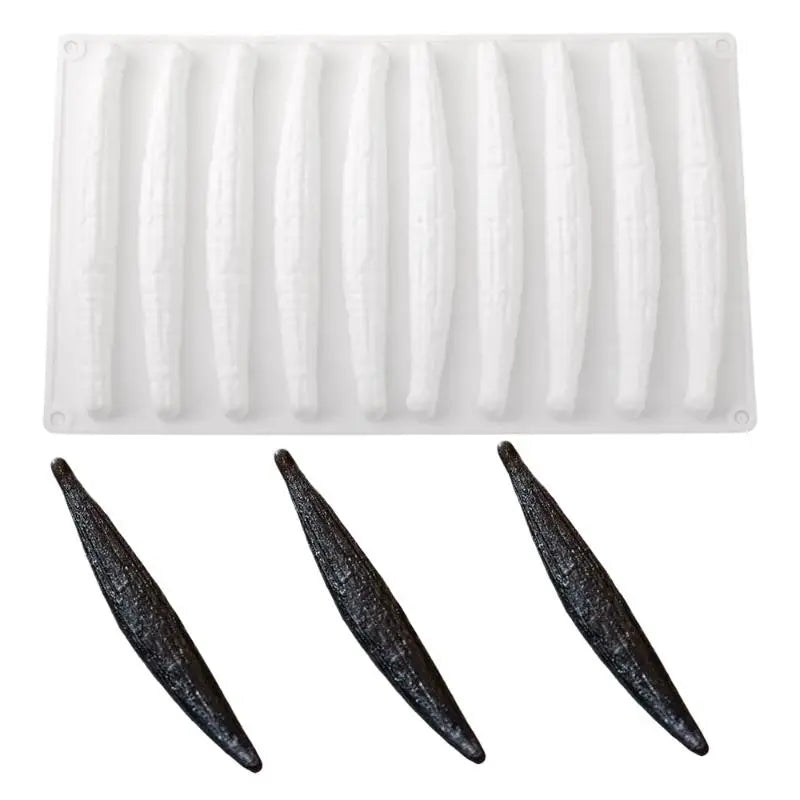 Kitchen Bakeware Dessert Baking Tools 10 Cavity Vanilla Mousse Cake Qme