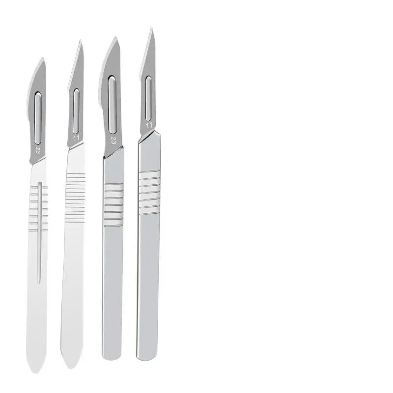 Industrial Carbon Steel Scalpel Blades Handle Biology Anatomy Qme