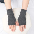 Anime Women Short Fingerless Gloves Cosplay Mitten Unisex Oversleeve Qme C Length -15.5cm