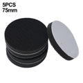 5pcs 50/75mm Soft Density Interface Pad Sponge Cushion Buffer Backing Pads Hook /Loop Sander Discs Backing Mat Abrasive Tool Qme 5pcs 75mm