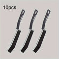 Crevice Cleaning Brush, Hard Bristle Gap Cleaner For Bathroom Kitchen Tile Grout, Multi-purpose Deep Clean Tool Qme 10pcs