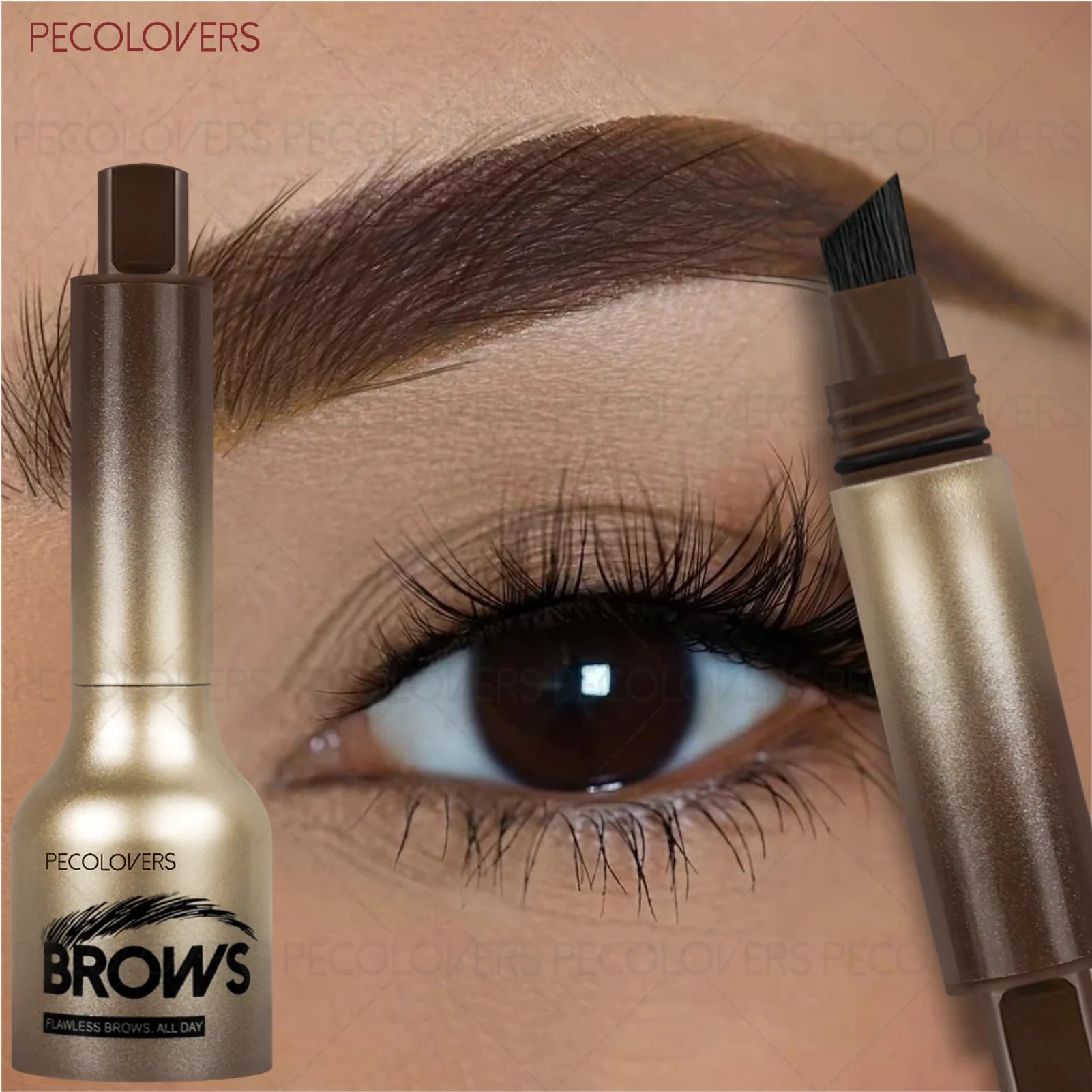 Pressing Eyebrow Dye Cream Long-lasting Powder Filling Hairline Qme