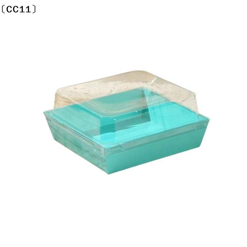 Rectangular Sandwich Box Cake Roll Pastry Packaging 50 Per PackCC11 Qme