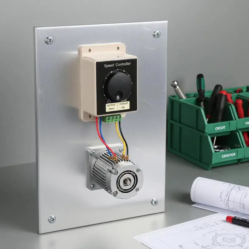 PWM DC12V-48V 20A Power Motor Adjustable Speed Controller Waterproof Qme